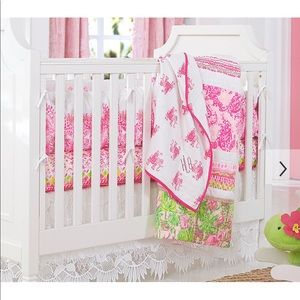 Pottery Barn Lily Pulitzer nursery bedding